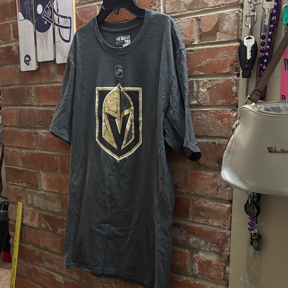 adidas Other - Adidas Las Vegas Knights Black and Gold Fleury Graphic Tee size large